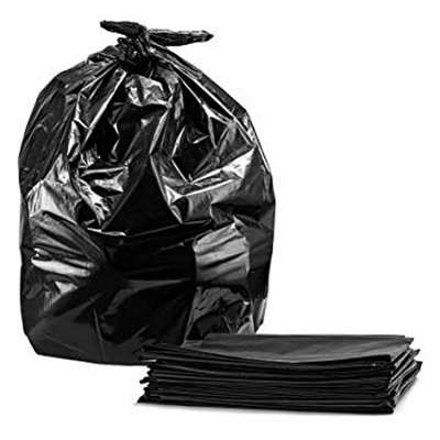 Rubbish Bag Plastic Black 55 Gal Heavy Duty Contractor Trash Bags